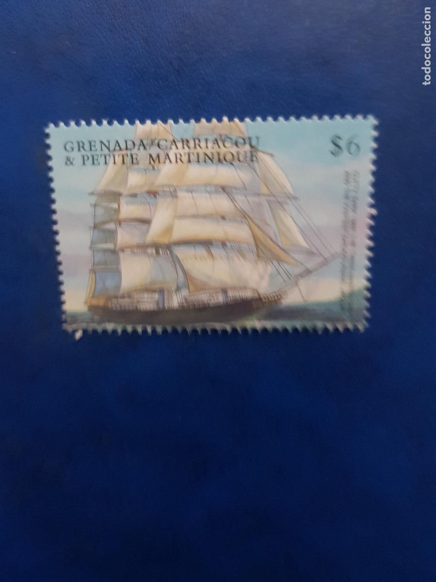 Sellos: SANTA LUCIA TEMA BARCOS 2002 - Foto 1
