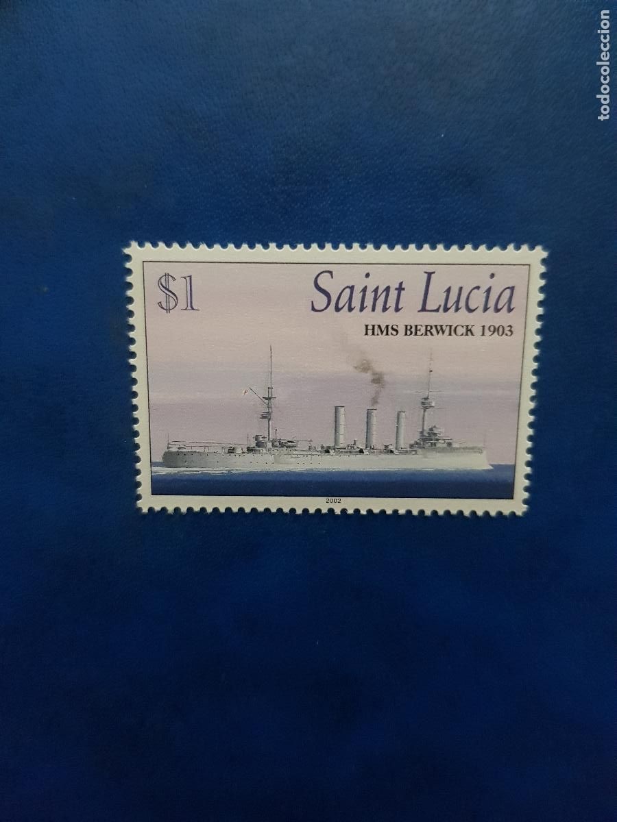 Sellos: SANTA LUCIA TEMA BARCOS 2002 - Foto 1