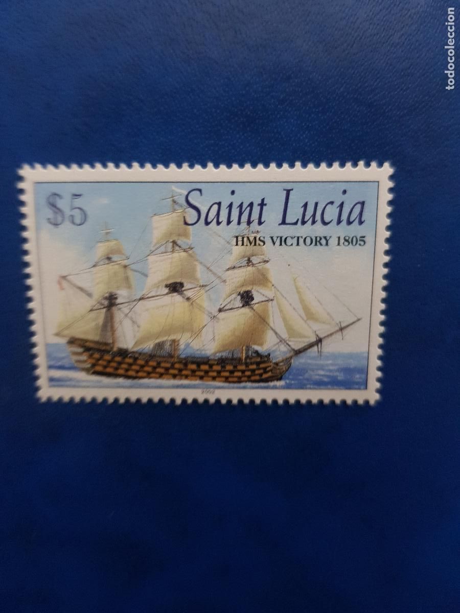 Sellos: SANTA LUCIA TEMA BARCOS 2002 - Foto 1