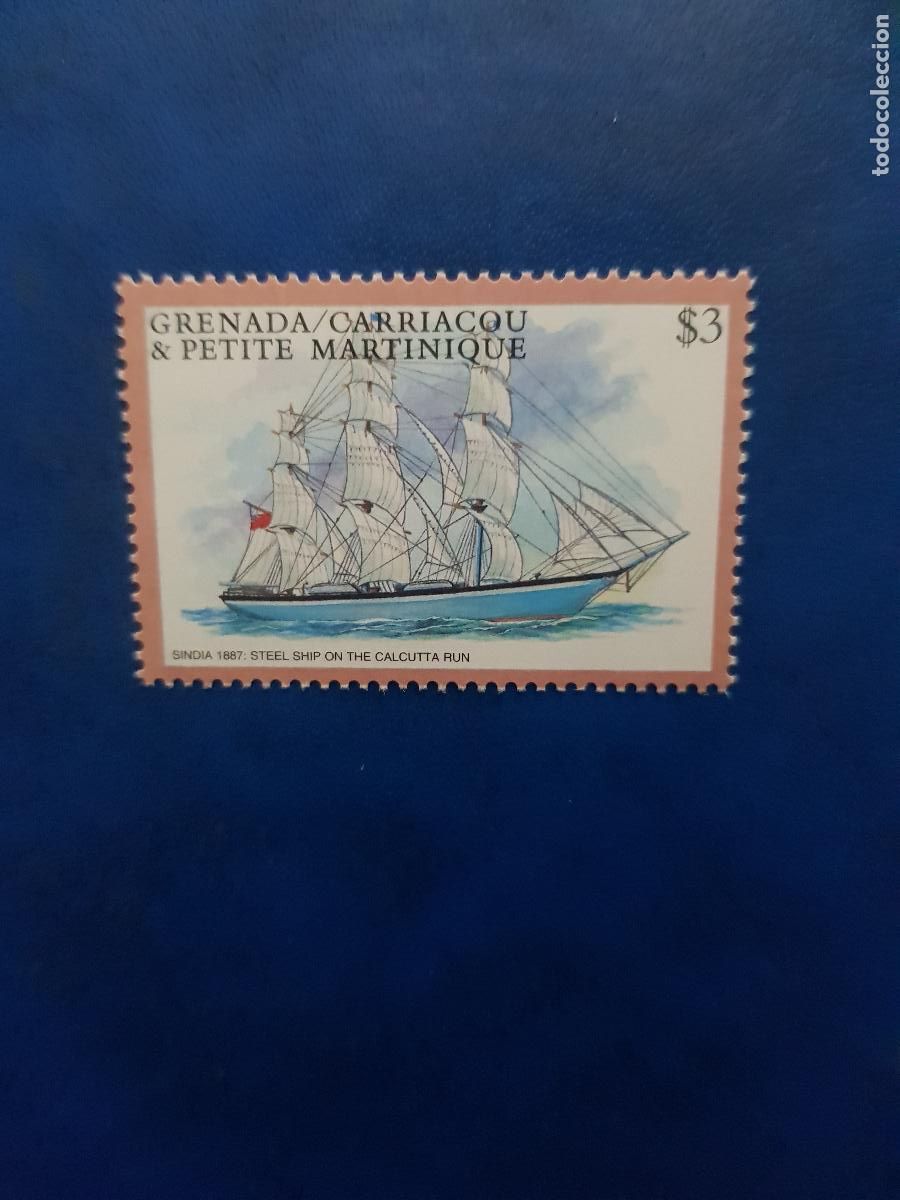 Sellos: GRENADA MARTINICA TEMA BARCOS 2001 - Foto 1