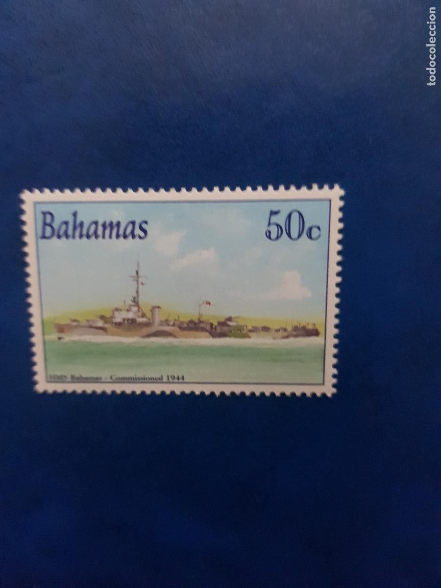 Sellos: BAHAMAS TEMA BARCOS 2001 - Foto 1