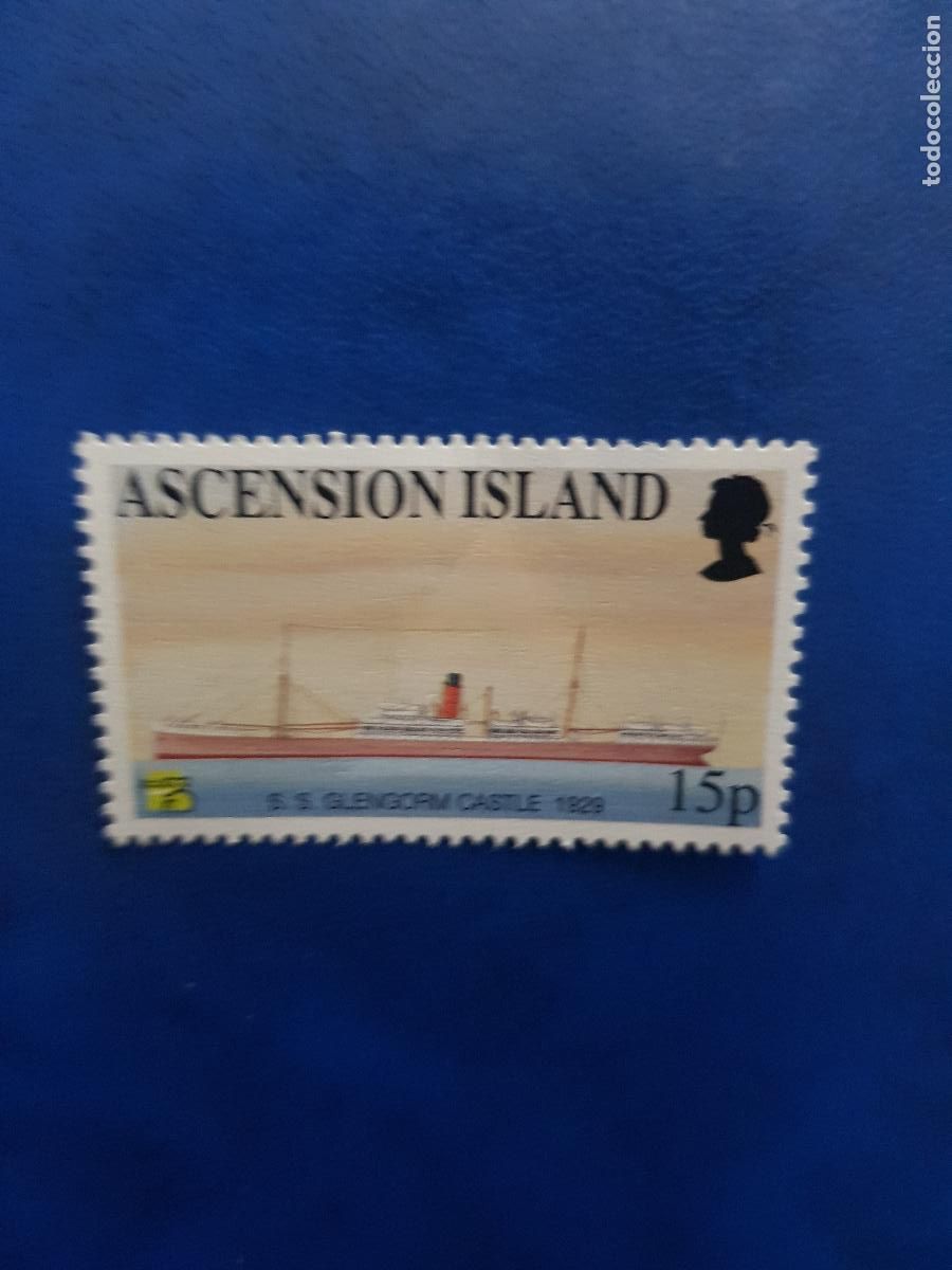 Sellos: ASCENSION TEMA BARCOS 199 - Foto 1