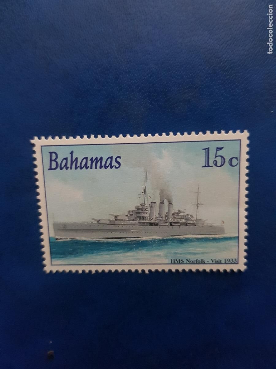 Sellos: BAHAMAS TEMA BARCOS 2001 - Foto 1