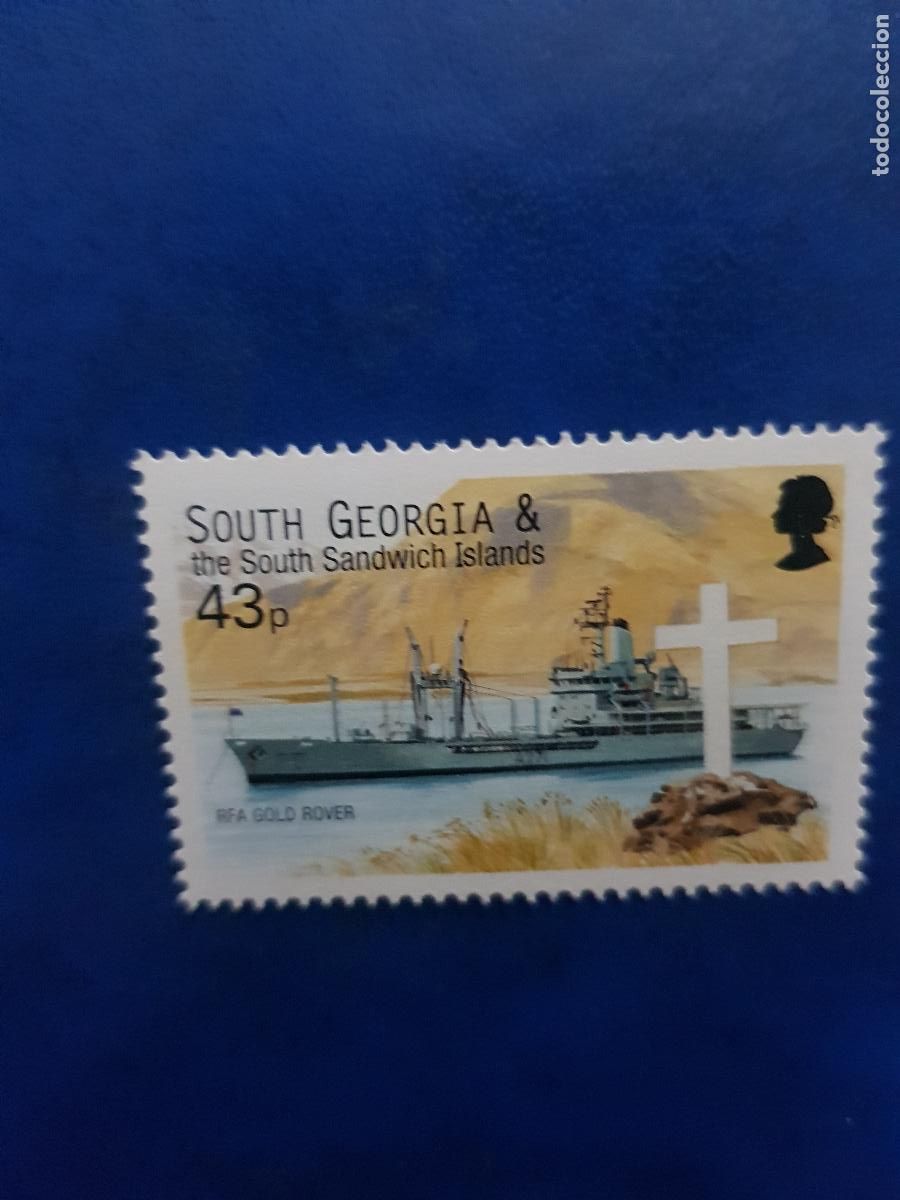 Sellos: GEORGIA SUR TEMA BARCOS 2001 - Foto 1