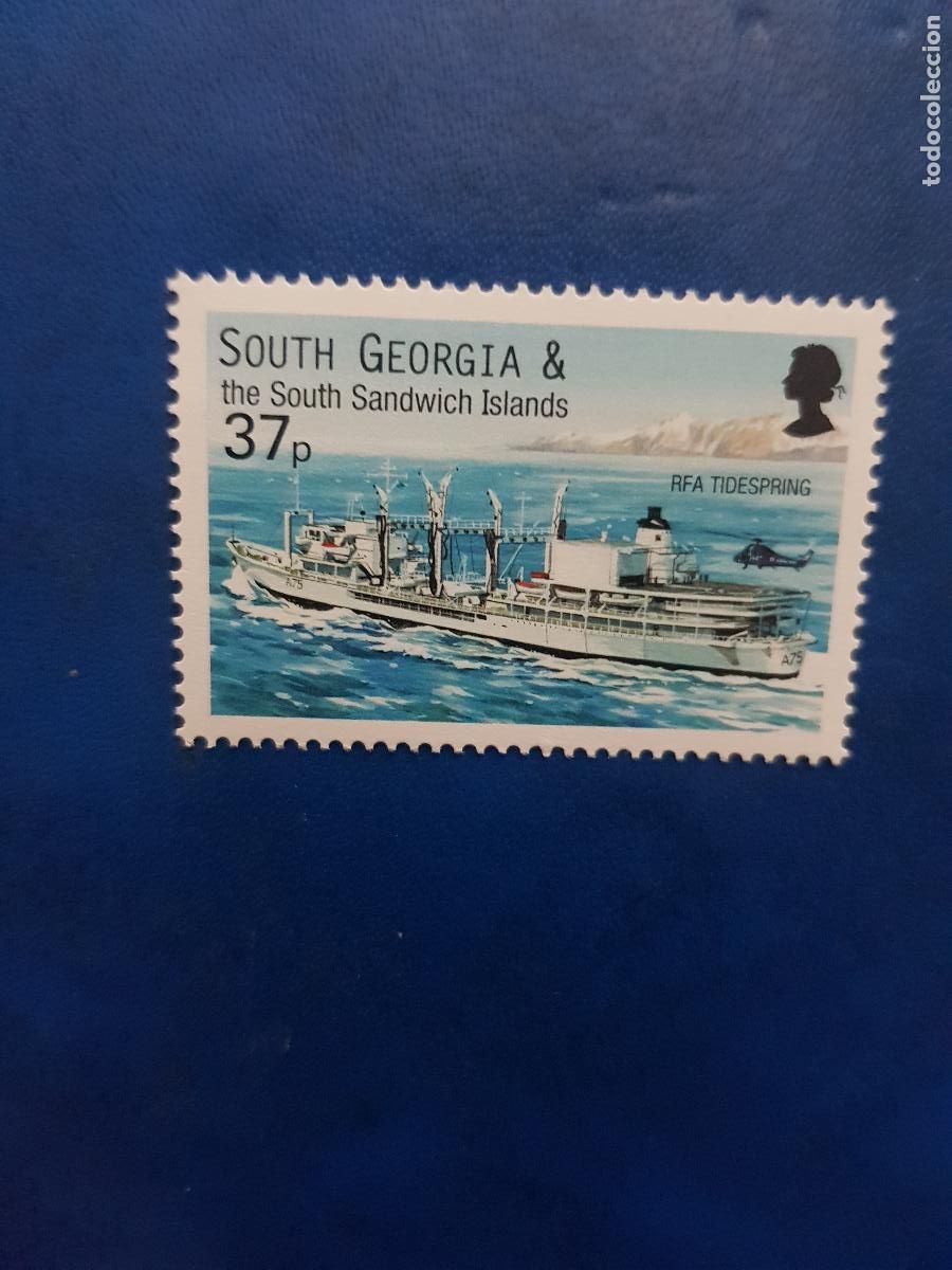 Sellos: GEORGIA SUR TEMA BARCOS 2001 - Foto 1