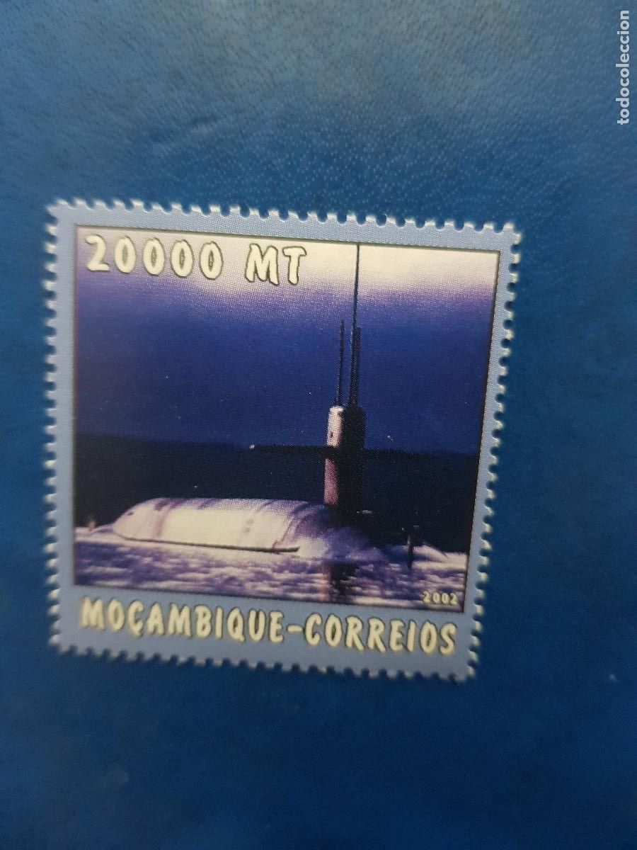 Sellos: MOZAMBIQUE TEMA BARCOS 2002 - Foto 1