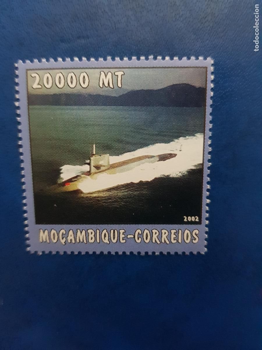 Sellos: MOZAMBIQUE TEMA BARCOS 2002 - Foto 1