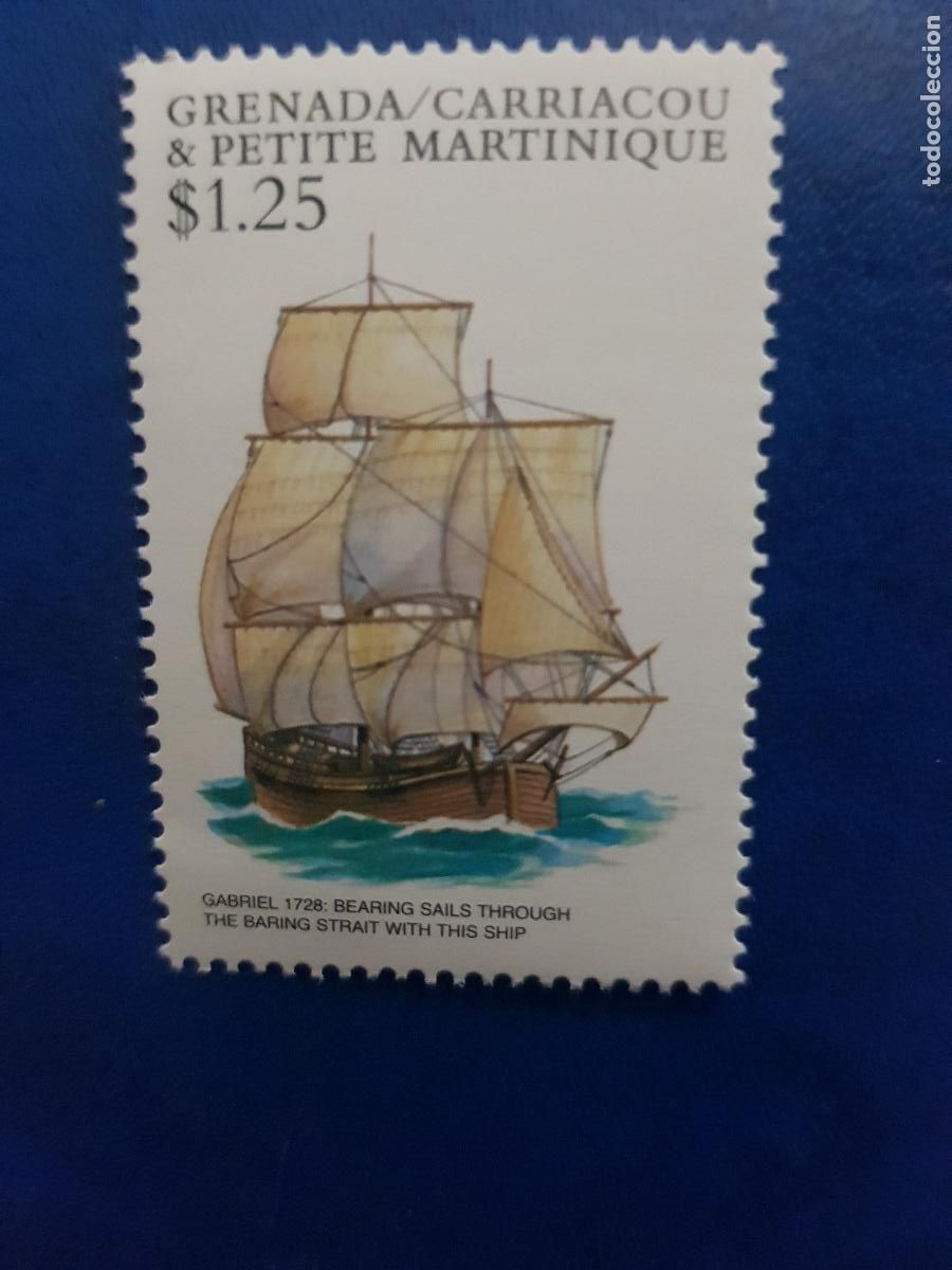 Sellos: GRENADA MARTINIQUE TEMA BARCOS 2001 - Foto 1
