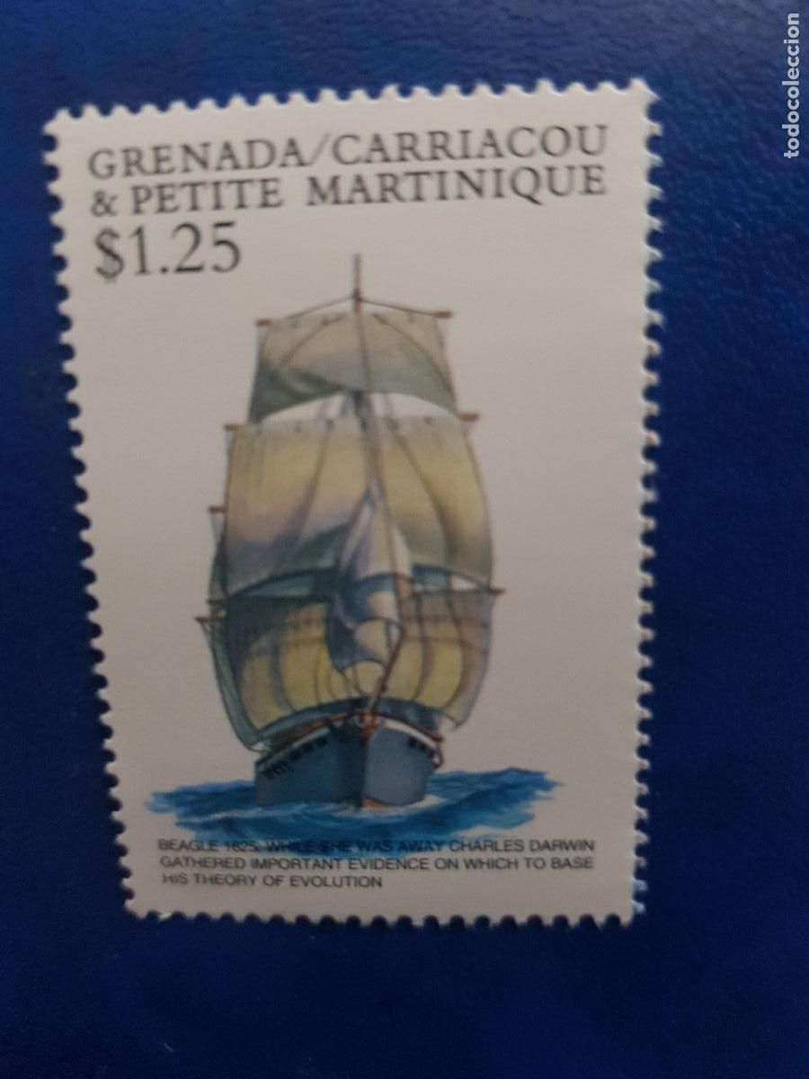Sellos: GRENADA MARTINIQUE TEMA BARCOS 2001 - Foto 1