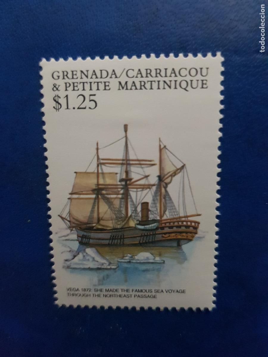 Sellos: GRENADA MARTINIQUE TEMA BARCOS 2001 - Foto 1