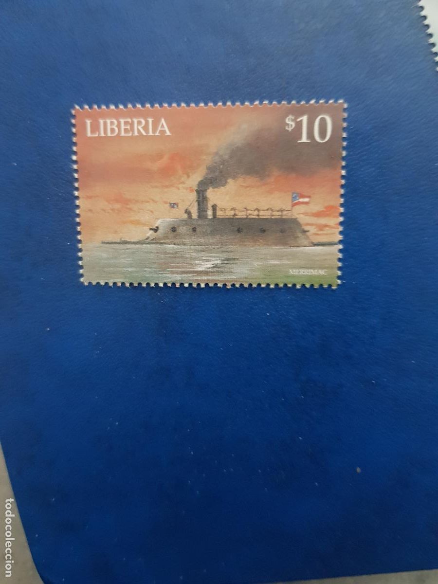 Sellos: LIBERIA TEMA BARCOS 2001 - Foto 1
