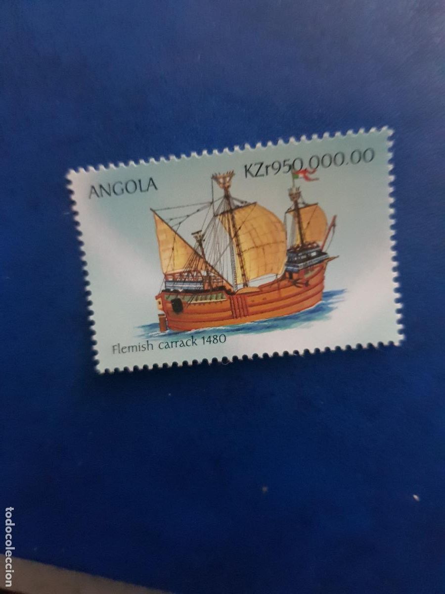 Sellos: ANGOLA TEMA BARCOS 1996 - Foto 1