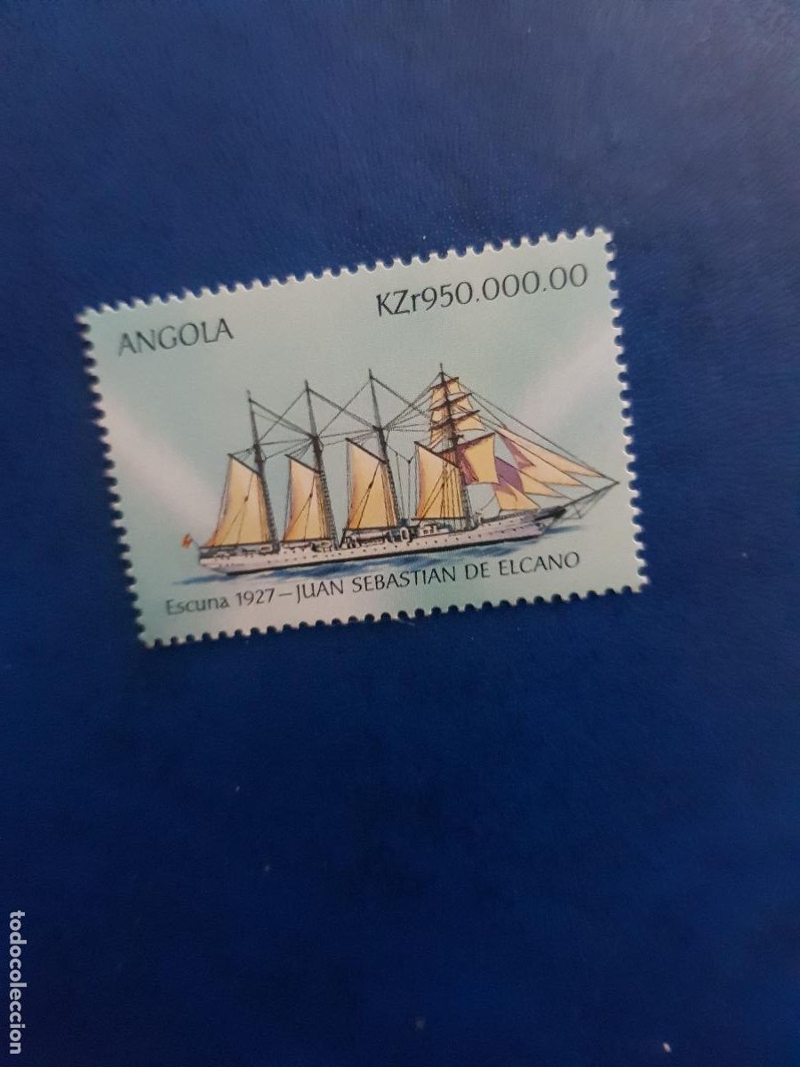Sellos: ANGOLA TEMA BARCOS 1996 - Foto 1