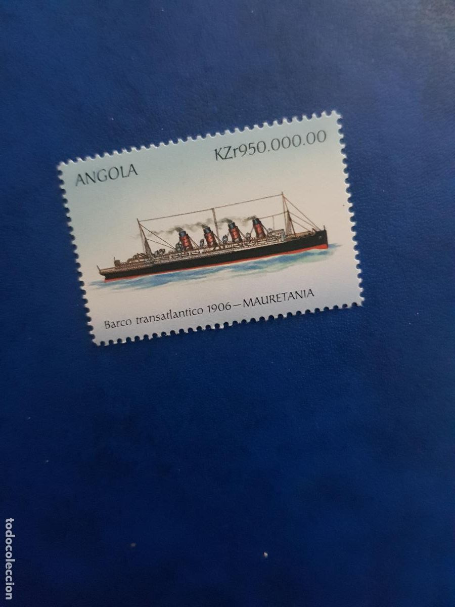 Sellos: ANGOLA TEMA BARCOS 1996 - Foto 1