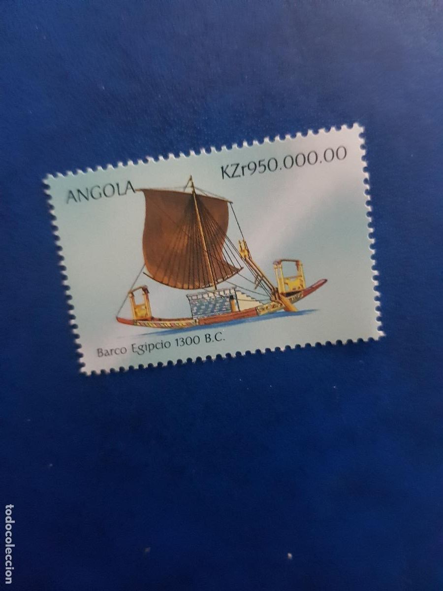 Sellos: ANGOLA TEMA BARCOS 1996 - Foto 1