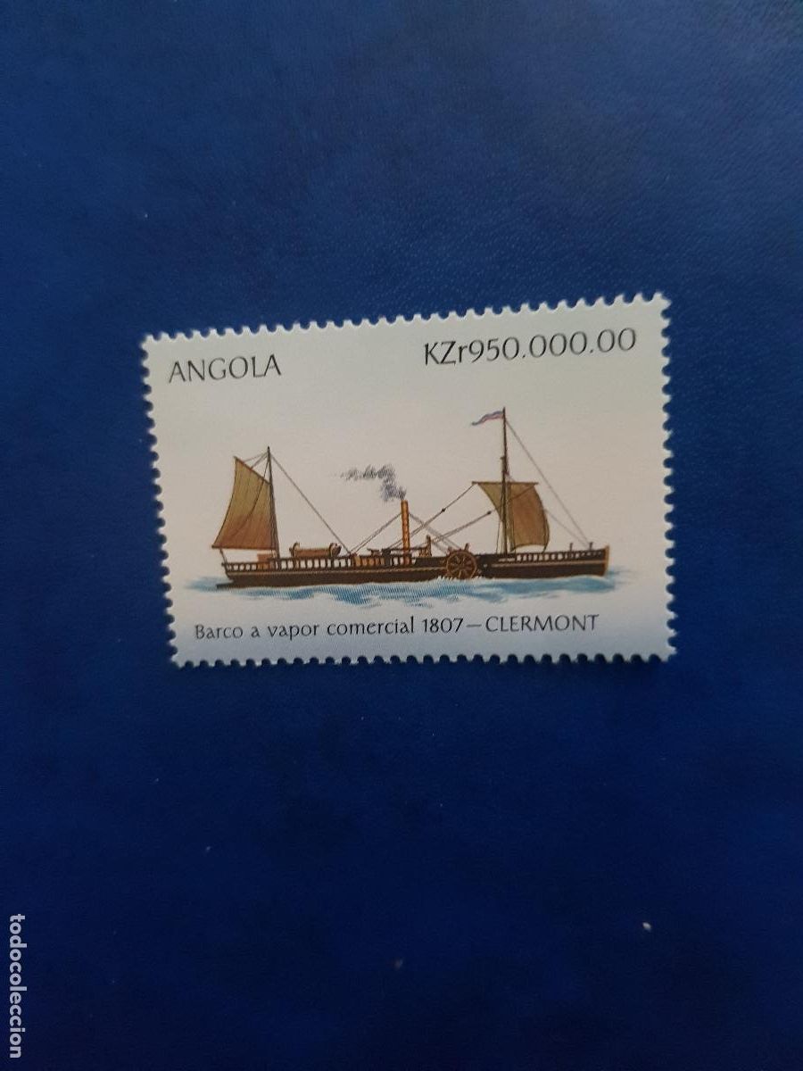 Sellos: ANGOLA TEMA BARCOS 1996 - Foto 1