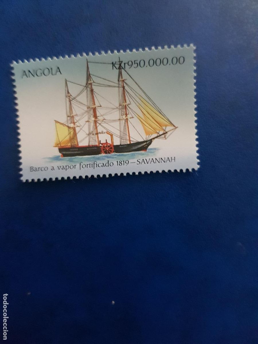 Sellos: ANGOLA TEMA BARCOS 1996 - Foto 1