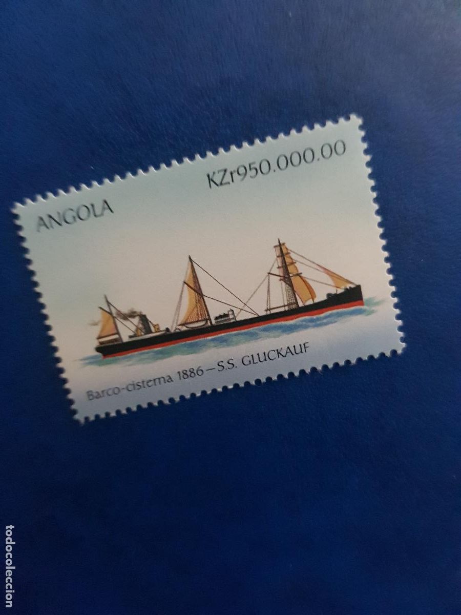 Sellos: ANGOLA TEMA BARCOS 1996 - Foto 1