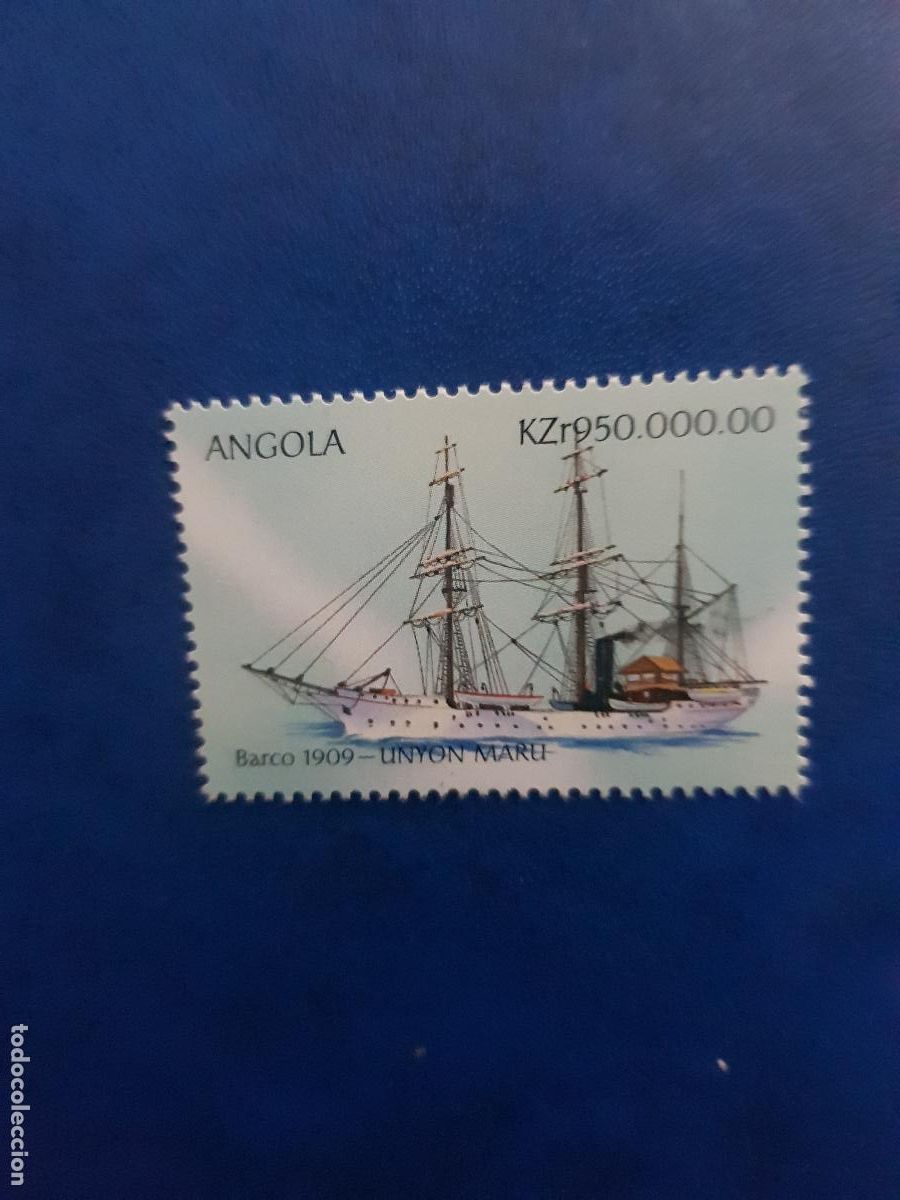 Sellos: ANGOLA TEMA BARCOS 1996 - Foto 1
