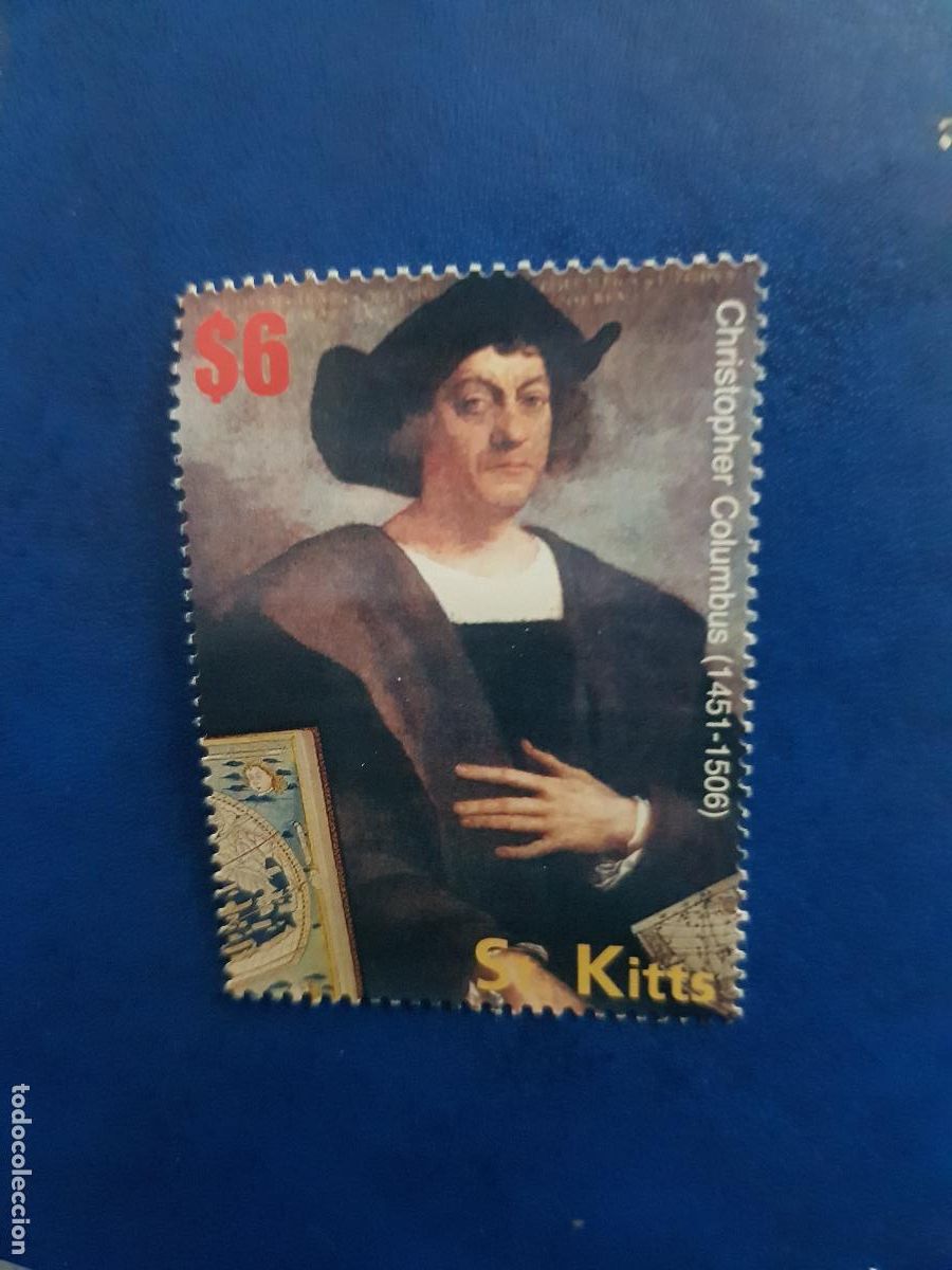 Sellos: SAN CRISTOBAL Y NIEVES TEMA BARCOS - Foto 1