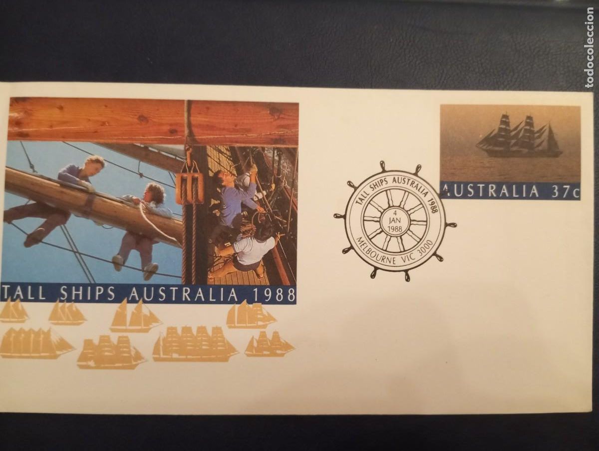 Sellos: AUSTRALIA 1988, SOBRE ENTERO POSTAL - Foto 1