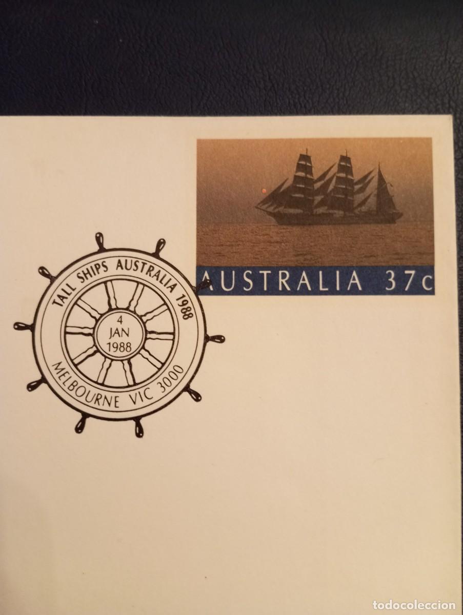 Sellos: AUSTRALIA 1988, SOBRE ENTERO POSTAL - Foto 3
