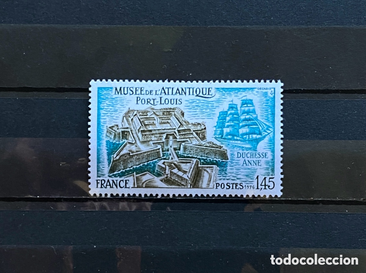 Sellos: Sellos, nuevo, de Francia 1976 Yvert 1913 Edificios - Foto 1