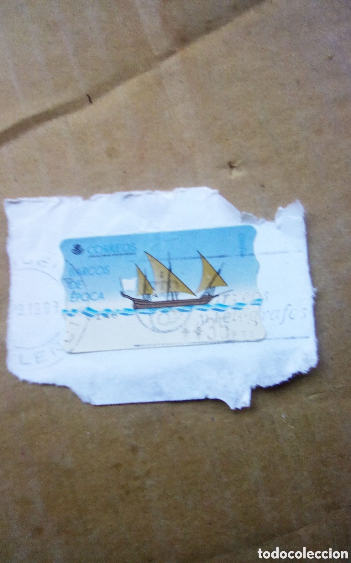 Sellos: Sello barcos de &eacute;poca. A&ntilde;o 1993. - Foto 1