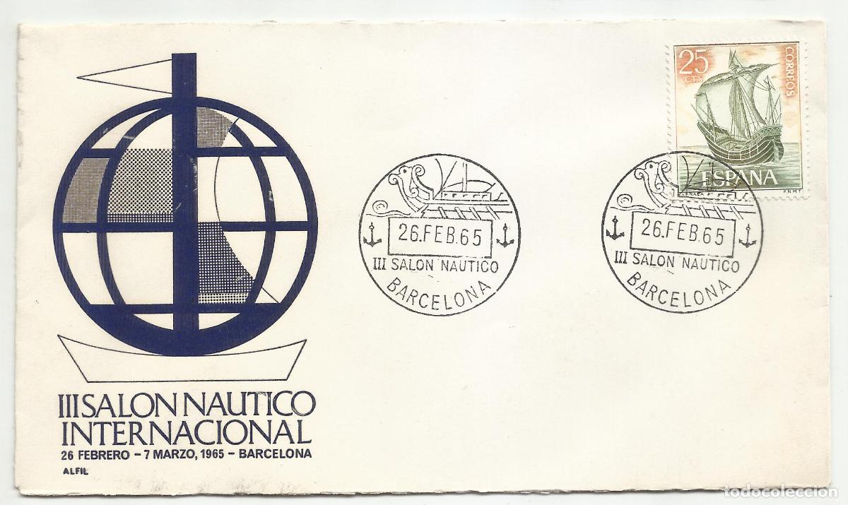 Sellos: SPD SALON NAUTICO INTERNACIONAL 1965 BARCELONA