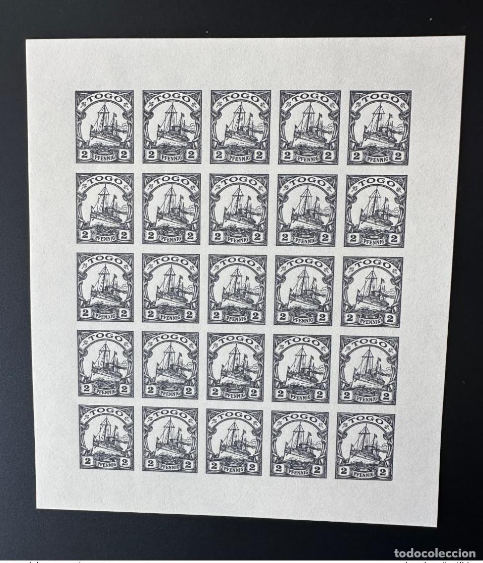 Sellos: Tablero ND Togo 1900 SMS Hohenzollern Schiff a prueba de barcos y
