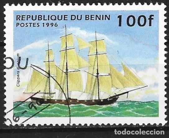 Sellos: Benin 1996 - Mi 802 - YT 710 AL - El velero &rdquo; Opium clipper &rdquo;
