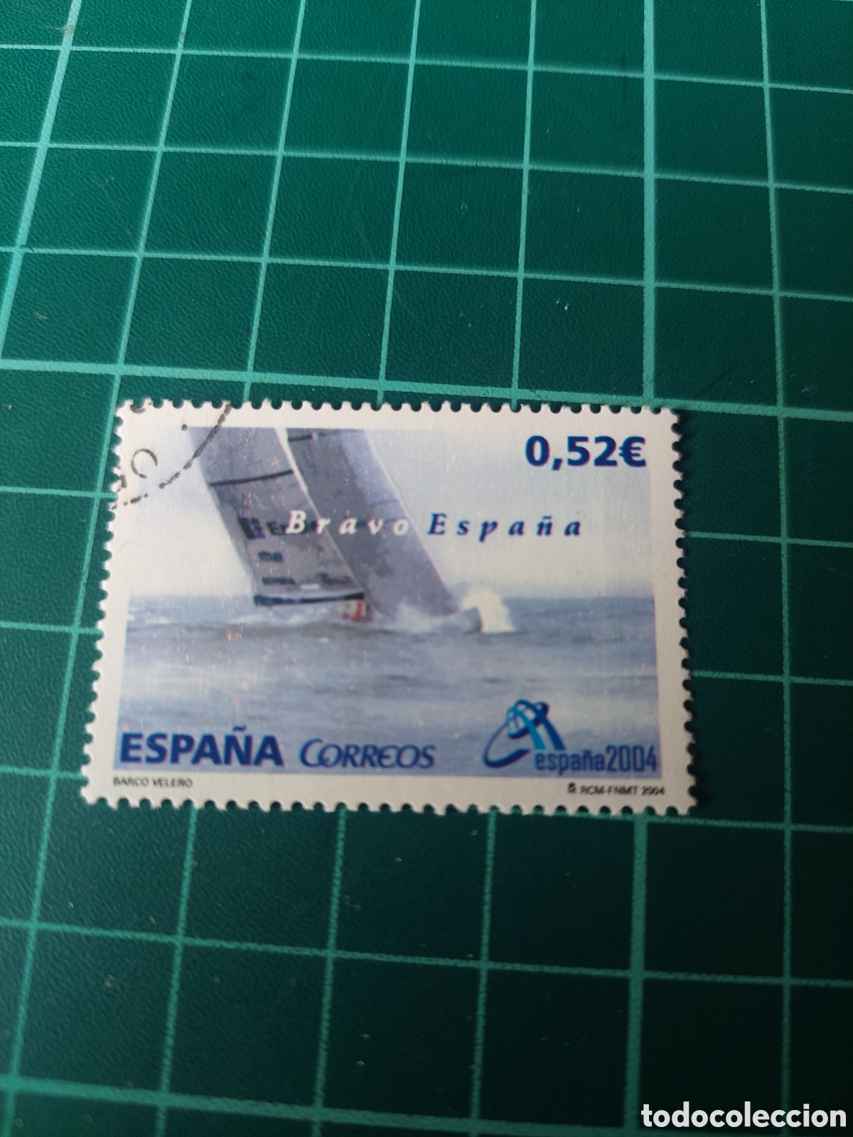 Sellos: 4092 EDIFIL BARCO VALENCIA USADA LUJO 2004 BRAVO ESPA&Ntilde;A