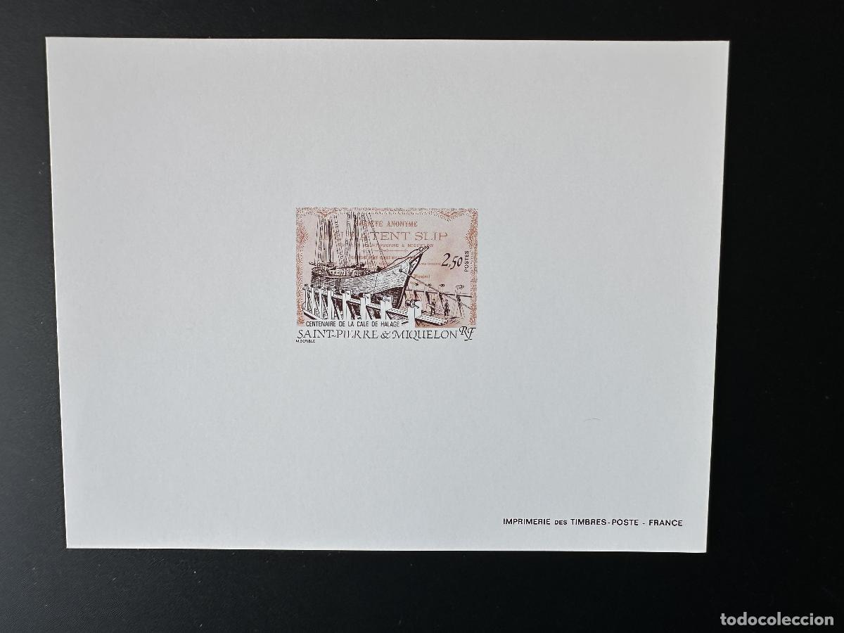 Timbres: San Pedro y Miquel&oacute;n 1987 YT 479 evento de lujo barco centenario