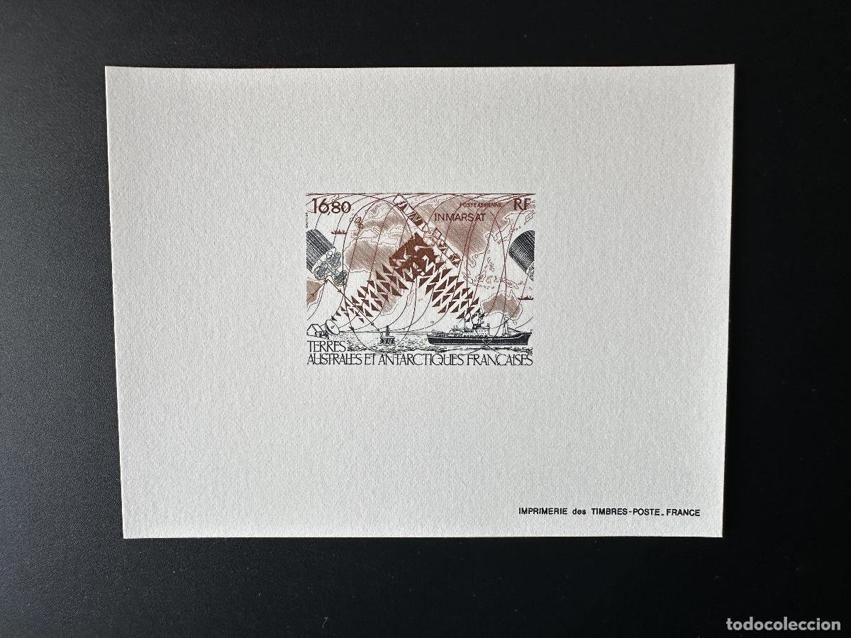 Briefmarken: TAAF 1987 YT PA 99 prueba lujoso barco de comunicaci&oacute;n satelital INMARSAT