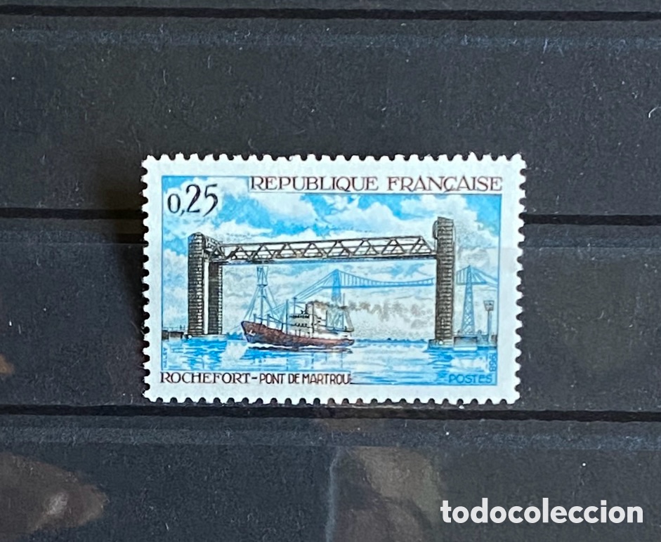 Sellos: Sellos, nuevo, de Francia 1968 Yvert 1564 Puentes