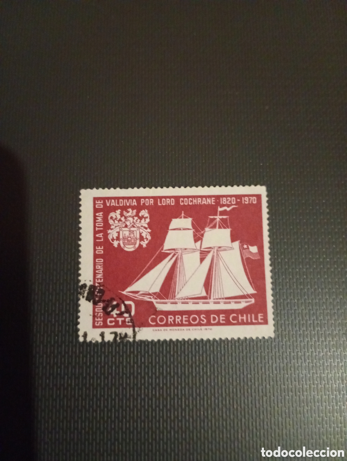 Sellos: Chile barcos ....... - Foto 1