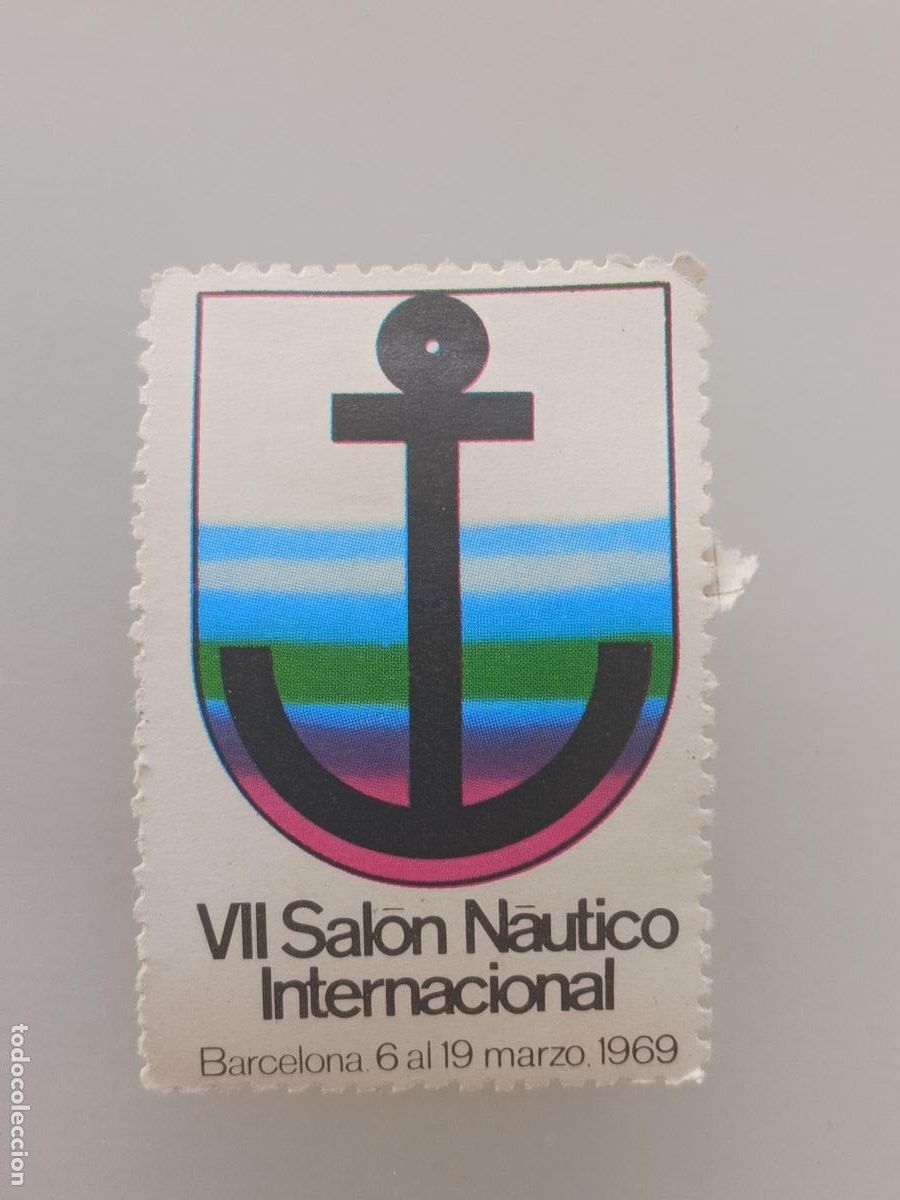 Sellos: Vi&ntilde;eta sal&oacute;n n&aacute;utico internacional. Barcelona 1969