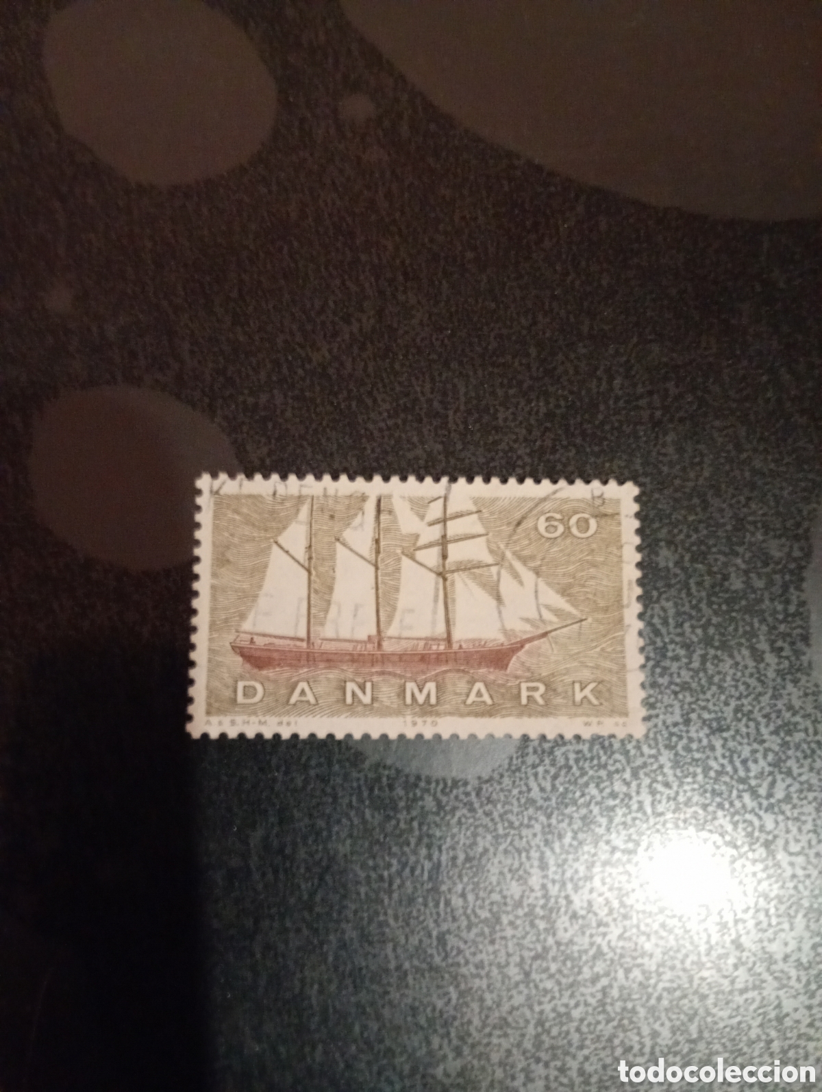Sellos: Dinamarca Barcos Historia de la navegaci&oacute;n. 1970