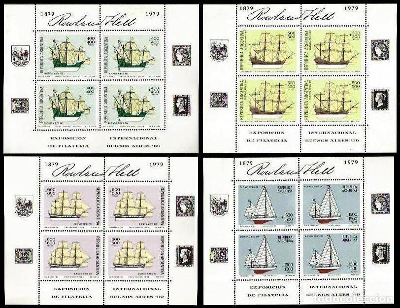 Stamps: ARGENTINA 1979 EXPOFIL BUENOS AIRES **