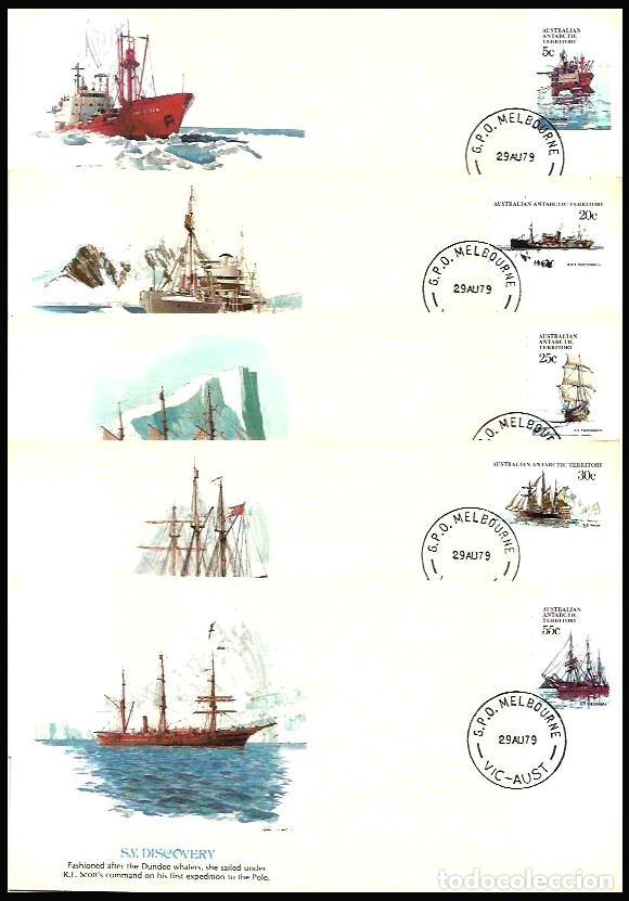 Sellos: AUSTRALIA TERRITORIO ANTARTICO 1979