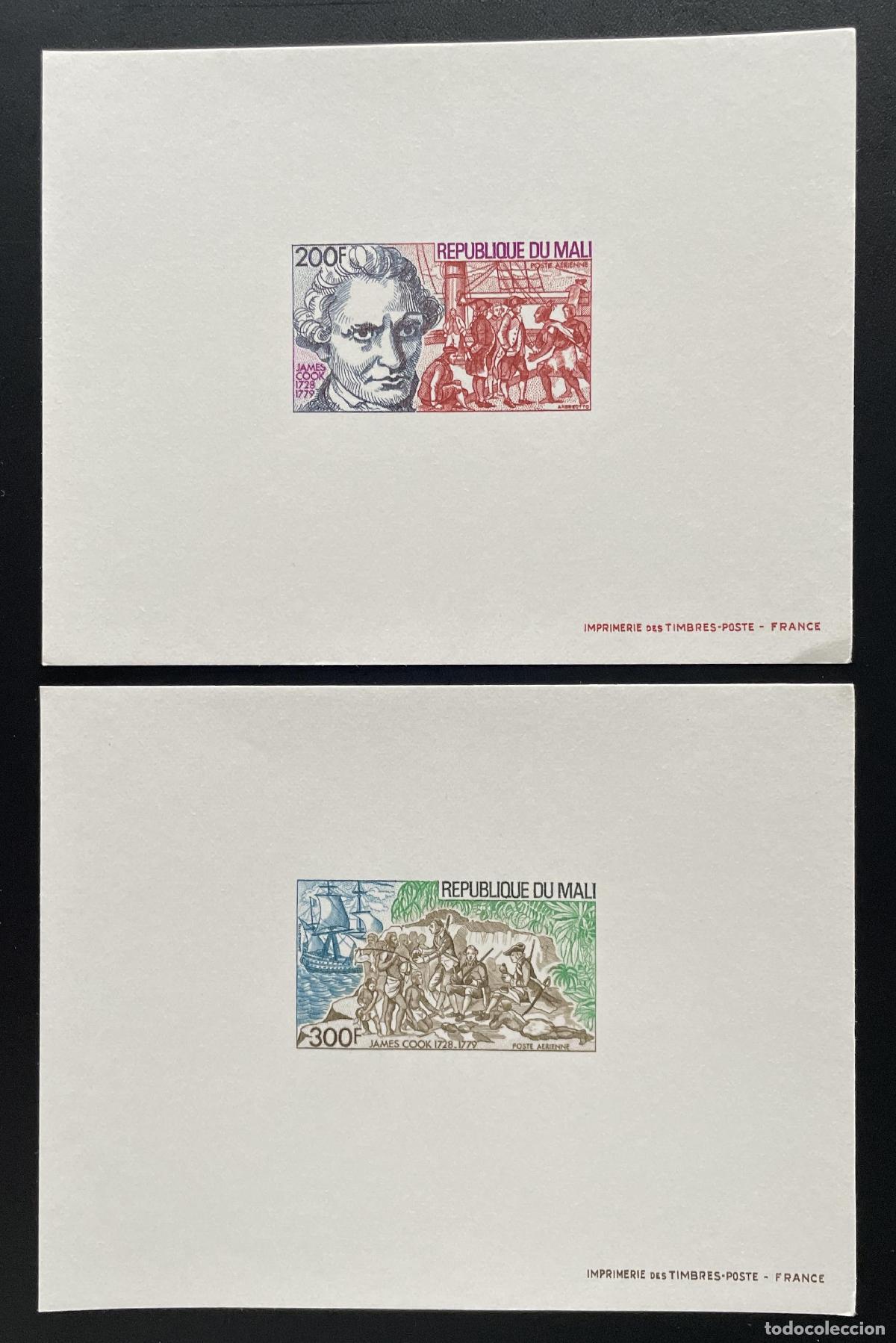 Sellos: Mali 1978 Mi. 620 - 621 evento de lujo Explorer Navigation James Cook