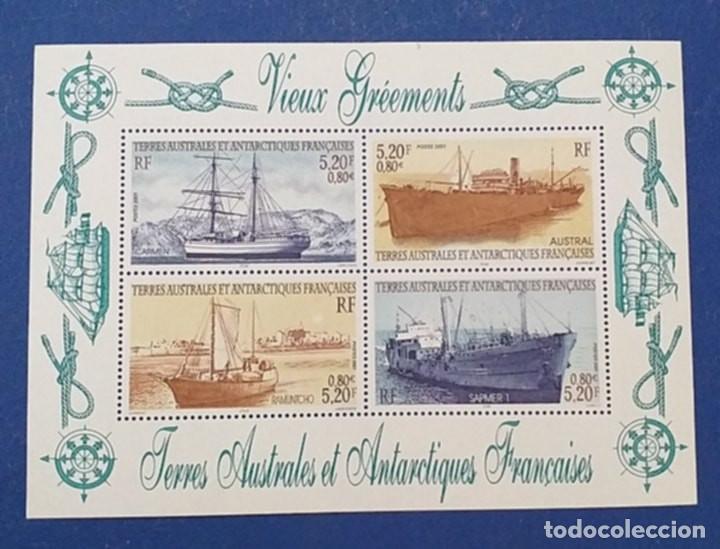 Sellos: Sellos Tierras Australes y Ant&aacute;rticas Francesas (T.A.A.F.) 2001 Barcos n&ordm;6 MNH