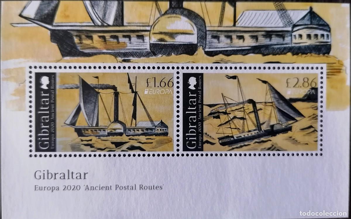 Sellos: GIBRALTAR 2020 - HB RUTAS POSTALES .
