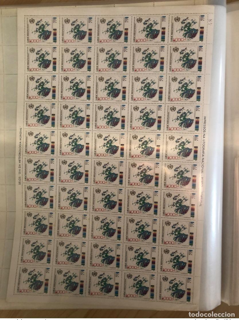 Timbres: Guinea-Bissau 1990 Mi. 1119/1120 Sheets Meterologie Dia da Meteorologia MNH