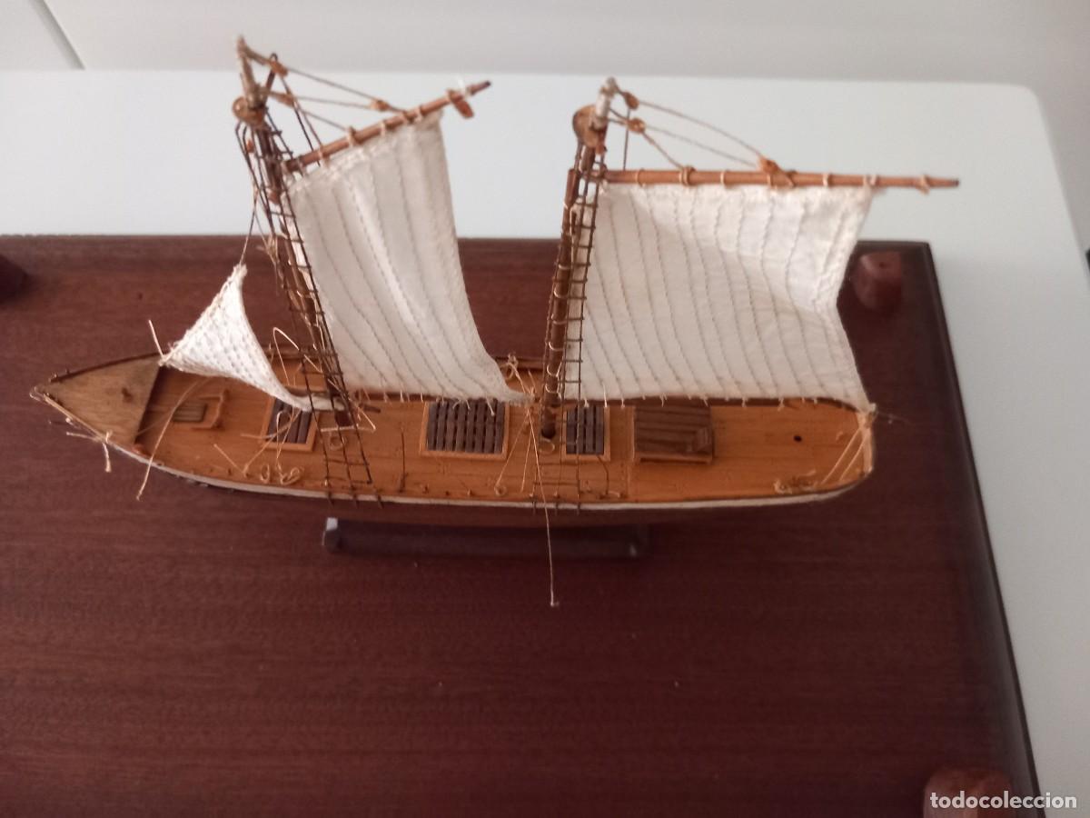 Sellos: Maqueta de barco con vitrina - Foto 8