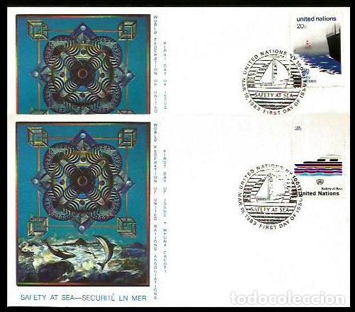 Sellos: ONU NEW YORK 1983 SPD SEGURIDAD EN EL MAR