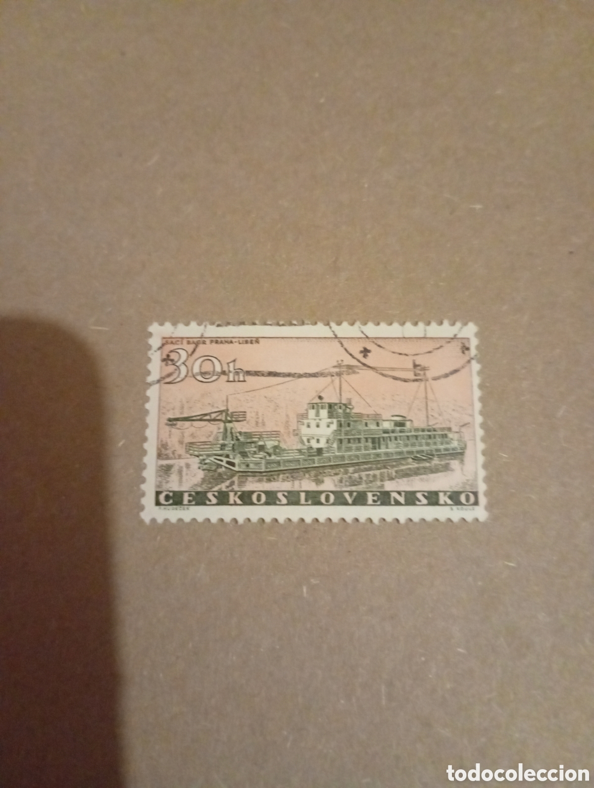 Sellos: Checoslovaquia barcos