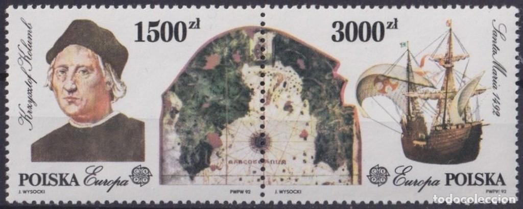 Briefmarken: F-EX64302 POLAND POLONIA MNH 1992 DISCOVERY COLON COLUMBUS SHIP BARCOS.