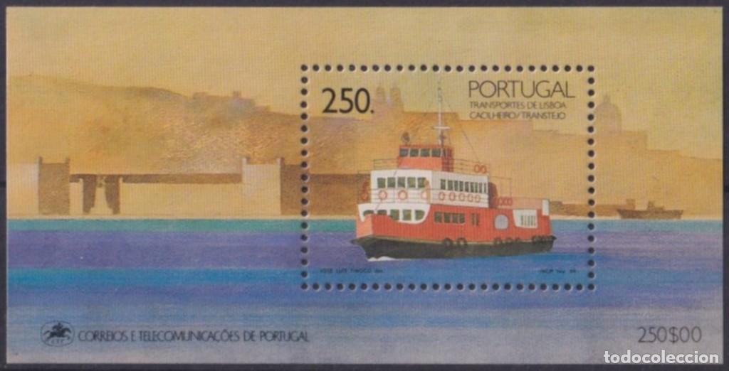 Briefmarken: F-EX61802 PORTUGAL MNH 1989 LISBOA TRANSPORTS SHIP.