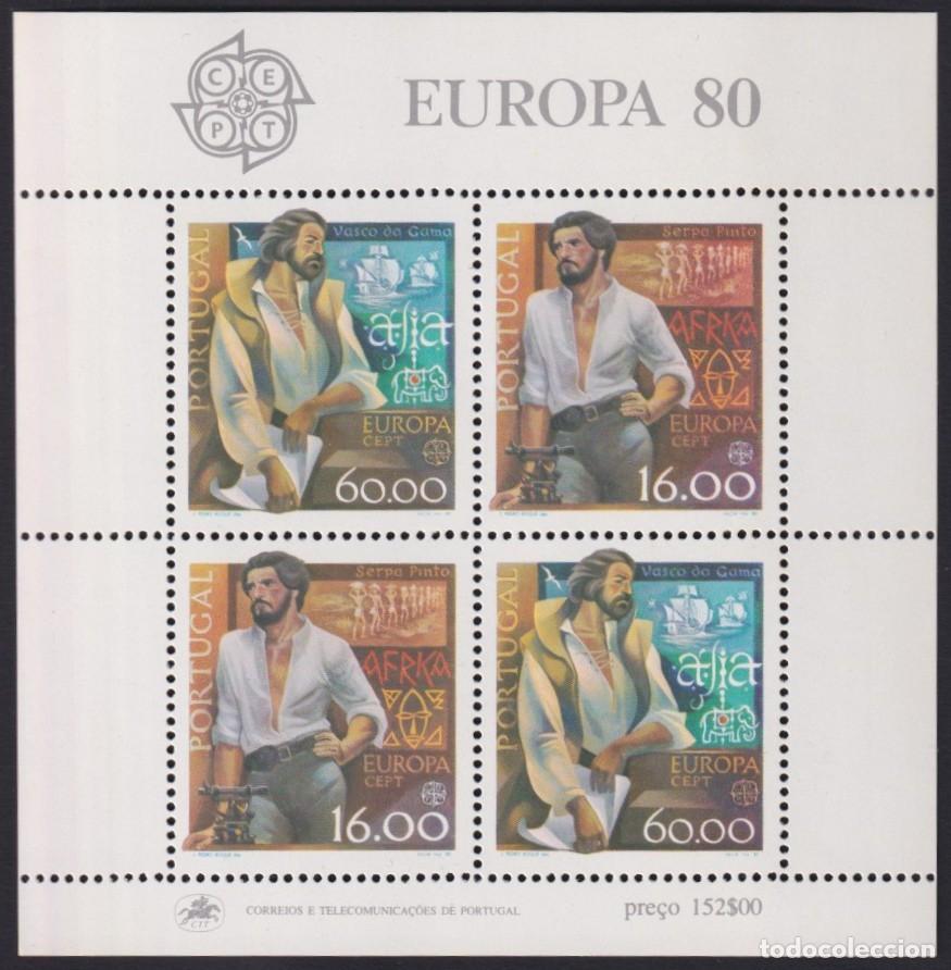 Briefmarken: F-EX63704 PORTUGAL MNH 1980 EUROPA VASCO DA GAMA SERPA PINTO SHIP BARCOS.